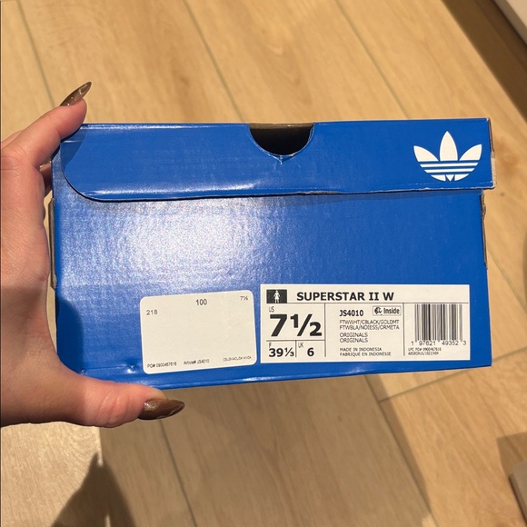 Adidas Superstar II in shiny white - Picture 3 of 4